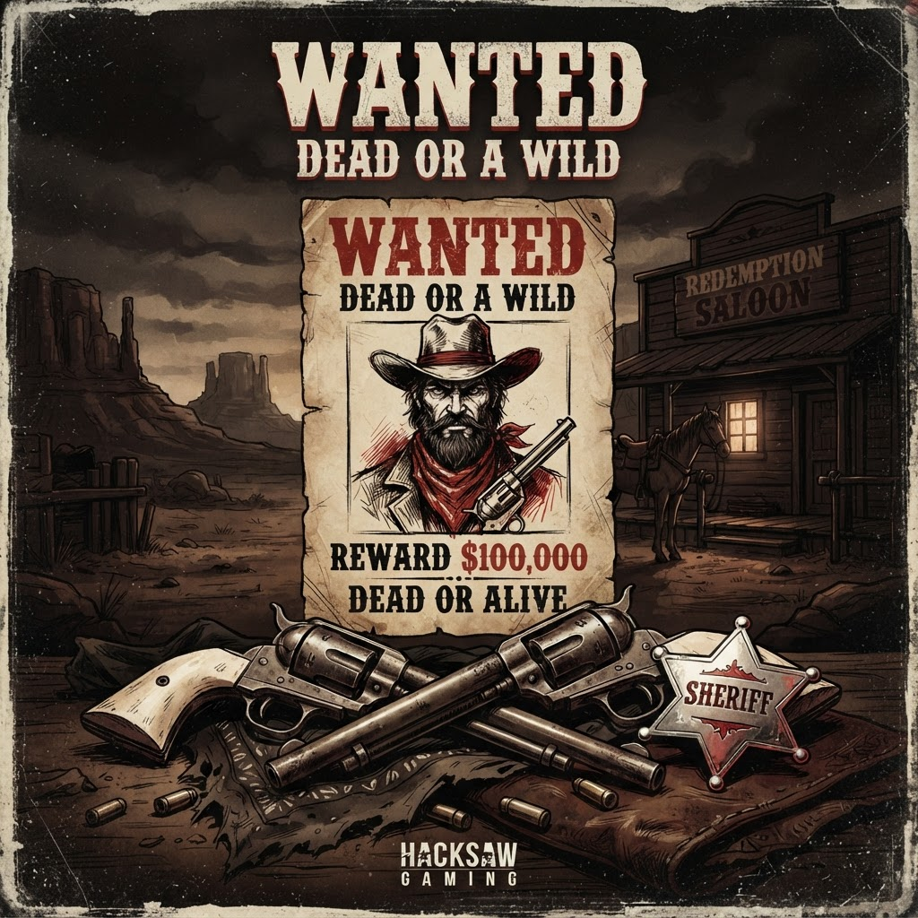 Wanted Dead or a Wild slot by Hacksaw Gaming